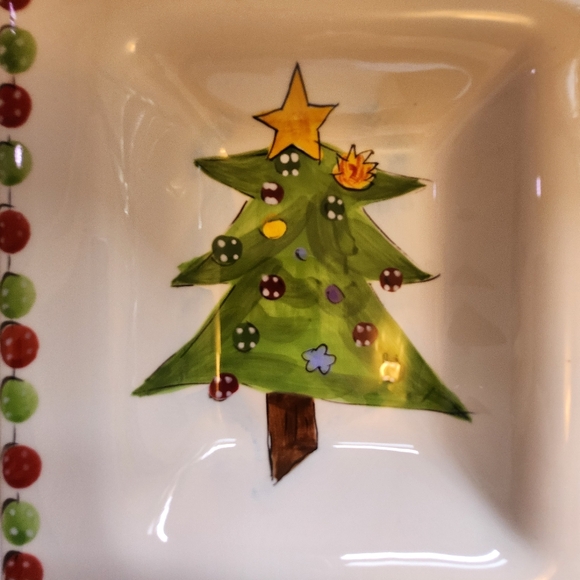 NWT Tabletops Lifestyle Holiday Relish Dish - Picture 2 of 7